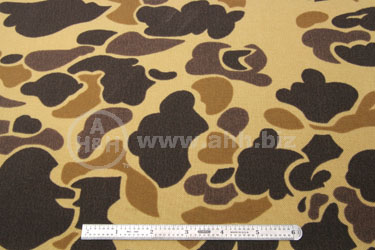 Camouflage Fabric Autumn Tan 1000 Denier CORDURA&reg; Nylon