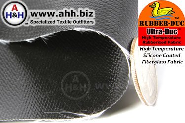 Silicone Coated Fiberglass High temperature Ultra-Duc&trade;