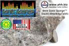 Sonic Sponge&trade; Sound Absorbing Fabric