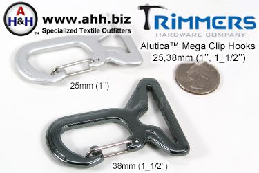 Alutica&trade; Mega Clip Hooks