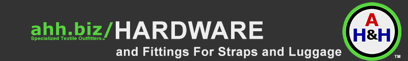 ahh.biz | Hardware and Fittings for Webbing Straps and Luggage ahh.biz | Hardware and Fittings for Webbing Straps and Luggage