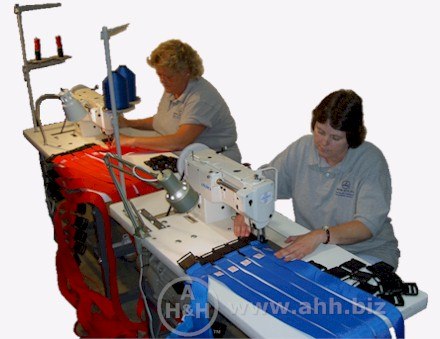 manufacturer of straps with grommets