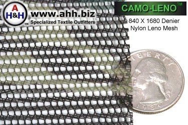 Camo-Leno&trade; Nylon Camouflage Mesh