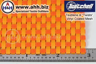 Textilene&reg; "Twists" Designer Outdoor Vinyl Mesh