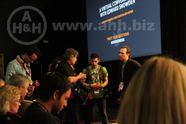 SXSW-2014, Official SXSW Photographers and Event Staff prepare for the main Event